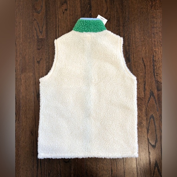 The Beaufort Bonnet Company Boys 14 Van Camp Vest Palmetto Pearl Sherpa … - Picture 12 of 13